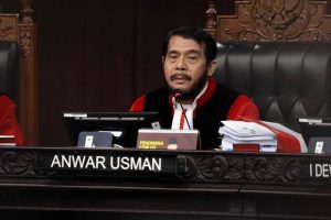 Ketua MK Anwar Usman. (ist) - Putusan MK: Setujui Anwar Usman Mundur dari Jabatan Ketua