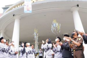 Launching Jurnal Spirit, November lalu. (ist) - Jurnal Spirit, Sarana Guru di Batu Membuat Karya Tulis