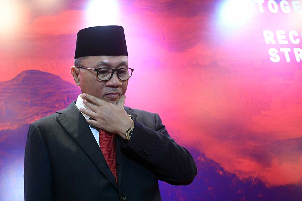 Mendag Zulkifli Hasan. (ist) - Mendag Zulhas Janji Minyak Goreng Turun Jadi Rp14 Ribu per Liter Dalam Sebulan