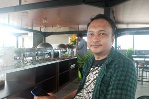 Owner Sriwijaya Catering Batu, Robbey Firmansyah. (dik) - Owner Sriwijaya Catering Batu, Robbey Firmansyah. (dik)