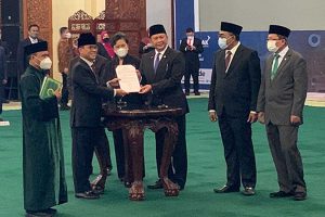 Pelantikan Waketum MPR RI Yandri Susanto. (ist) - Yandri Susanto Resmi Gantikan Zulhas Jadi Wakil Ketua MPR RI