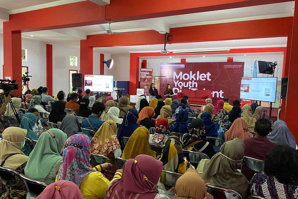 Puncak acara Kegiatan Moklet Youth DigiTalent di SMK Telkom. (Ist) - Moklet Youth DigiTalent, Persiapkan Talenta Digital di Dunia Industri