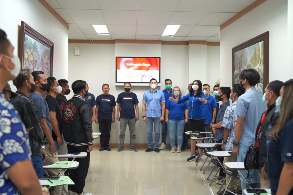 Seremonial sebelum pelaksanaan donor darah bersama BPF Malang dan PWI Malang Raya. (ist) - Peringati Hari Donor Sedunia, BPF dan PWI Malang Raya Targetkan Ratusan Kantong Darah