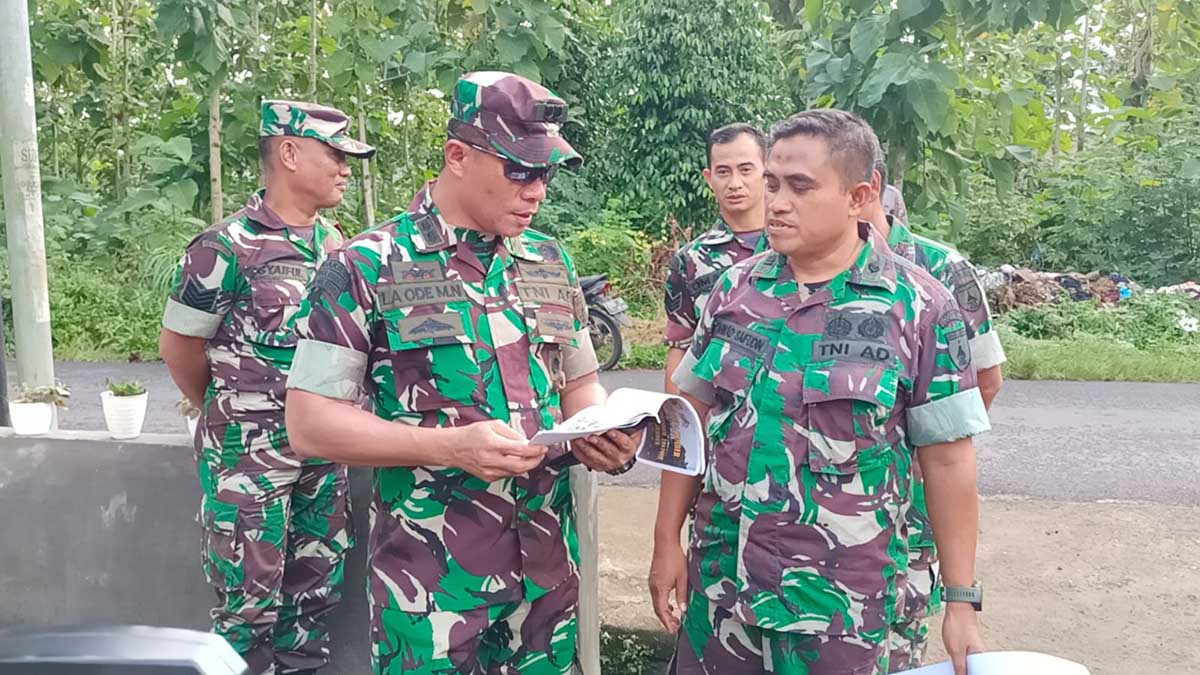 Waaster Kasdam V Brawijaya Apresiasi Pengerjaan Program Jambanisasi Dan Rutilahu