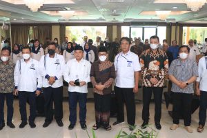 Walikota Malang, Sutiaji bersama jajaran dan penyedia jasa kontruksi. (ist) - Walikota Dorong Jasa Kontruksi Kota Malang Penuhi Syarat