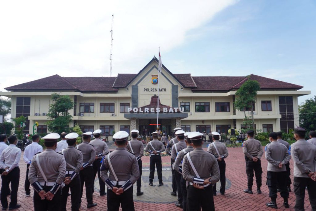 Suasana Apel Gelar Pasukan Ops Patuh Semeru. (ist).