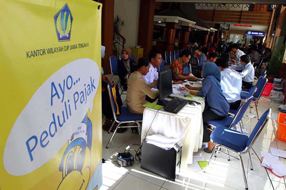 Bayar pajak. (ist) - NIK Terintegrasi ke NPWP, Bayar Pajak Jadi Lebih Mudah
