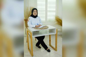 Camat Margomulyo Dyah Enggarini Mukti, SE, MM - Jaring Gagasan Tentang Wilayah, Kecamatan Margomulyo Gelar Lomba Menulis