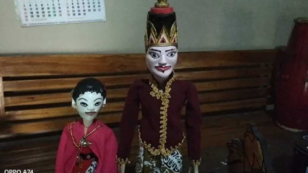 Contoh sosok Wayang Thengul - Kampoeng Thengul di Margomulyo, Lestarikan Seni Khas Bojonegoro dan Dorong Ekonomi Warga