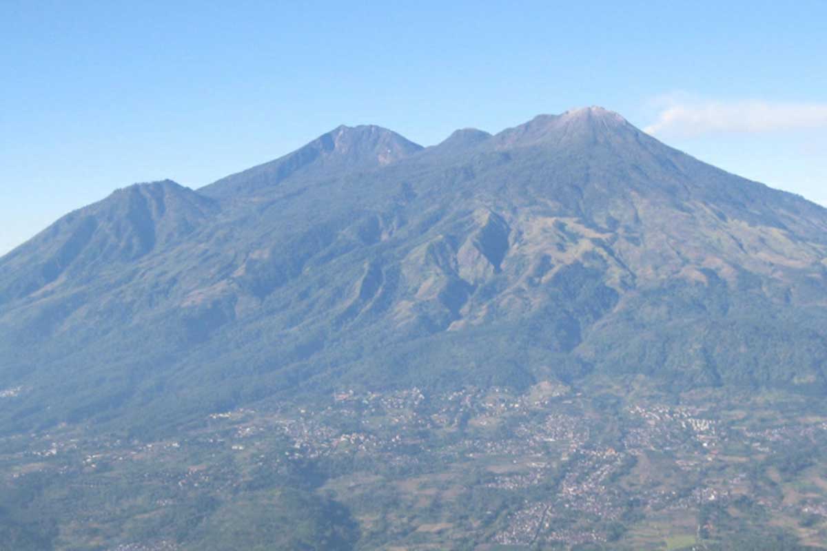 Gunung arjuno. (ist) - Peserta Lari Lintas Alam Hilang di Gunung Arjuno