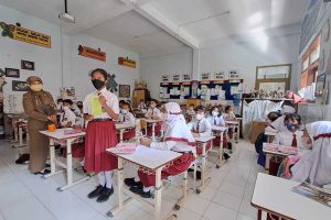 Kegiatan MPLS di SDN 1 Ngaglik Batu. (ist) - Kegiatan MPLS Tingkat SD dan SMP di Kota Batu Berakhir Hari Ini