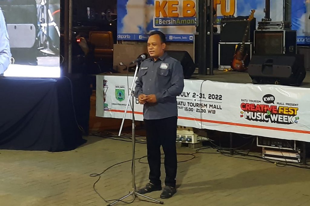 kepala dinas pariwisata kota batu, arief as siddiq