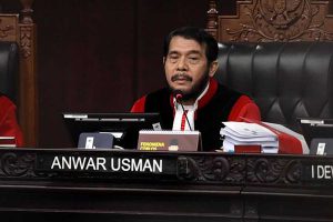 Ketua MK Anwar Usman. (ist) - MK Tolak Legalisasi Ganja Untuk Medis, Ini Alasannya
