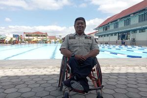 Ketua NPCI Kabupaten Malang, Yulian Agung. (ist) - NPCI Kabupaten Malang Gelar Lomba Renang Penyandang Disabilitas
