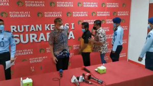 Konferensi pers kasus kasus pencabulan anak Kiai Jombang. (ist) - Berkas Perkara Dilimpahkan ke Kejati Jatim, Mas Bechi Akan Disidang di PN Surabaya