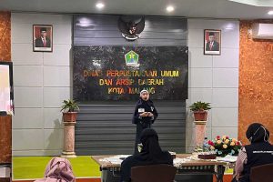 Lomba Story Telling yang digelar Dispussipda Kota Malang, dalam memperingati Hari Anak Nasional 2022. (bim) - Peringati Hari Anak Nasional 2022, Dispussipda Kota Malang Gelar Bermacam Event
