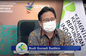 Menkes Budi Gunadi Sadikin. (ist) - 4 Juta Nakes Akan Dapat Vaksin Booster Dosis Keempat