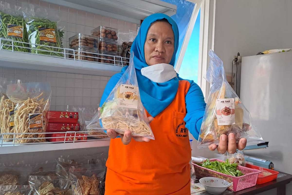 Mie Sule, Produk yang dibuat oleh Kelompok Wanita Tani di Desa Beji Batu. (ist) - Mie Sule, Andalan Batu di Ajang Inotek Awars 2022