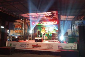 Pagelaran musik di Pre Event Launching Bulan Ekonomi Kreatif. (dik) - Bulan Juli Dinobatkan sebagai Bulan Ekonomi Kreatif Kota Batu