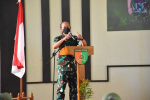 Pangdam V/Brawijaya Beserta Ketua Persit KCK PD V/Brawijaya Kunjungan Kerja ke Dodiklatpur Rindam V/Brawijaya dan Kodim 0823/Situbondo