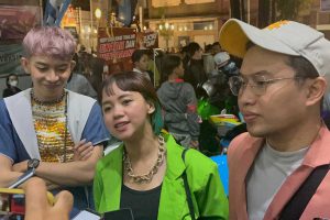 Penggagas Kayutangan Street Style, saat menjawab pertanyaan awak media. (bim) - Begini Respons Penggagas ‘Kayutangan Street Style’ Tanggapi Pro-Kontra Netizen