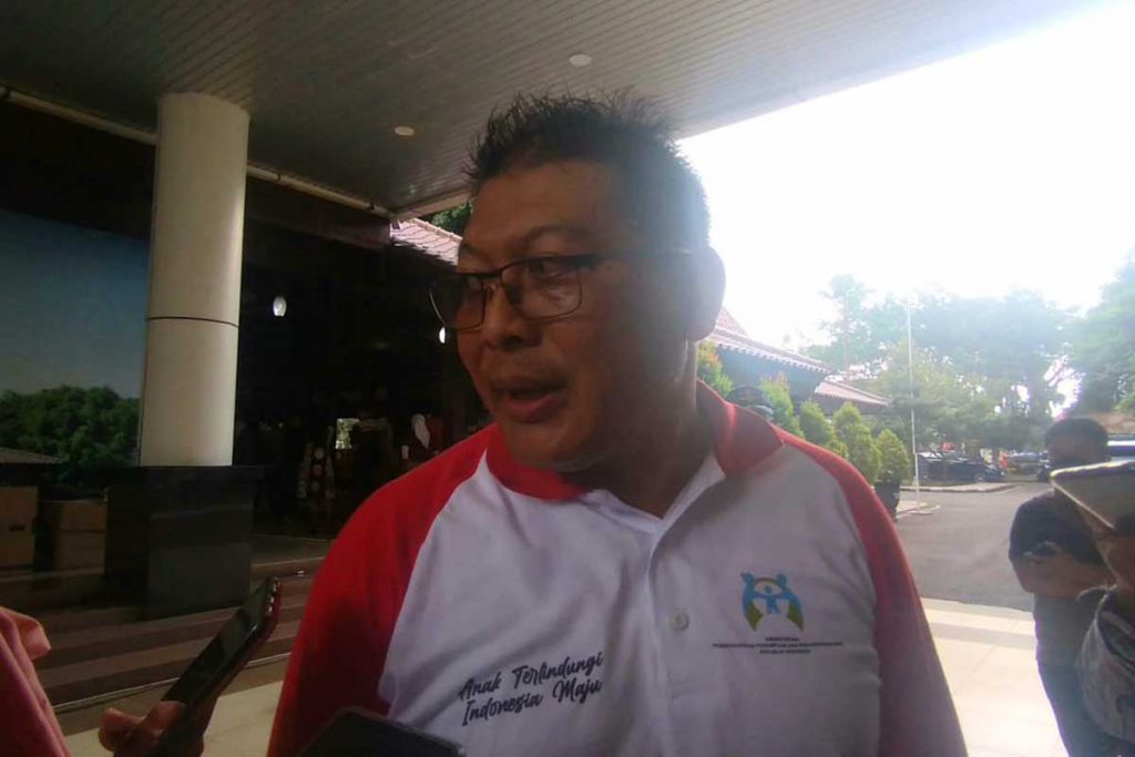 Wakil Bupati Malang Didik Gatot Subroto saat hadir di acara Malang Regency Ekskul Vaganza di Pendopo panji. (ws6) - Kualitas Anak Tergantung Dari Pola Asuh Orangtua