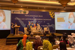 Wali Kota Malang, Sutiaji, saat menjadi narasumber dalam Pencanangan Bian oleh Dinkes Kota Malang. (bim) - Pemkot Sasar 39.971 Anak di Kota Malang dalam Pelaksanaan BIAN 2022