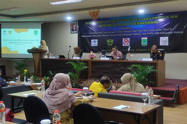 Berbagai pihak terkait siap dukung IKM Kabupaten Malang go internasional. (rhd) - Gandeng Berbagai Pihak, Ma Chung Buka Akses IKM Kabupaten Malang Go Internasional