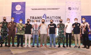 DHM Manajemen memaparkan perubahan nama Hotel Meotel Jember menjadi Hotel Dafam Fortuna Jember. (yas) - DHM Manajemen Rebranding Meotel Jember Jadi Hotel Dafam Fortuna Jember