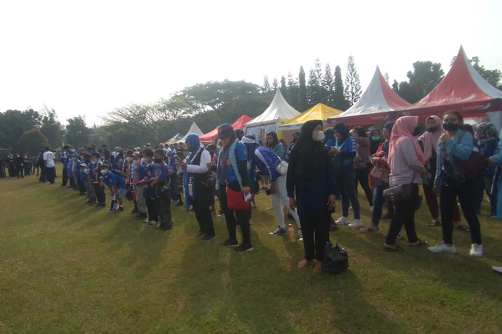 festival salam satu jiwa indonesia di lapangan rampal kota malang. ws6
