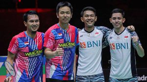 Ganda putra Indonesia. (ist) - BWF World Championship 2022: Indonesia Pastikan 1 Tempat di Final