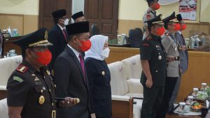 hut ke 77 ri bupati anna dan jajaran forkopimda dengarkan pidato kenegaraan presiden joko widodo