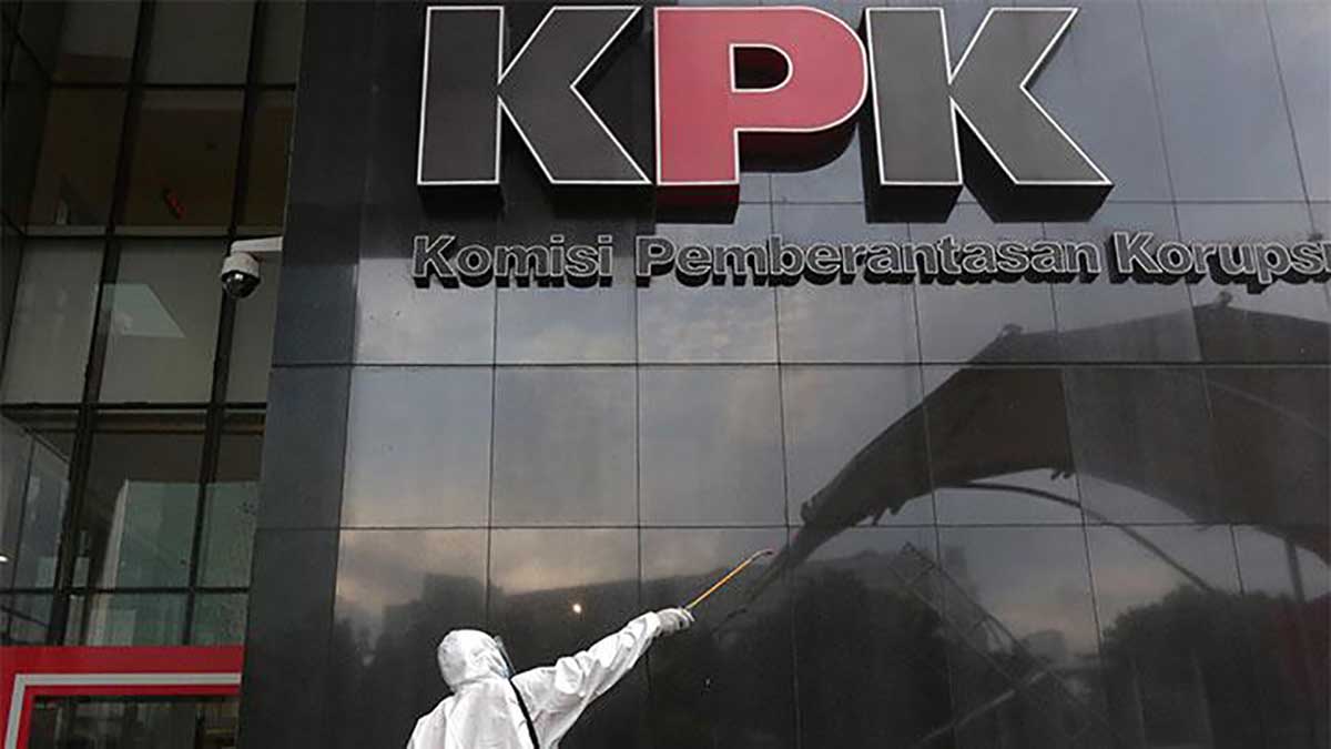 Kantor KPK. (ist) - Rektor Unila Terciduk OTT KPK Terkait Suap Penerimaan Mahasiswa Baru