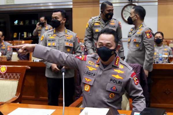 Kapolri Jenderal Listyo Sigit Prabowo. (ist) - Kapolri Ungkap FS Janjikan SP3 Bharada E Hingga Sopir Sempat Akan Kabur