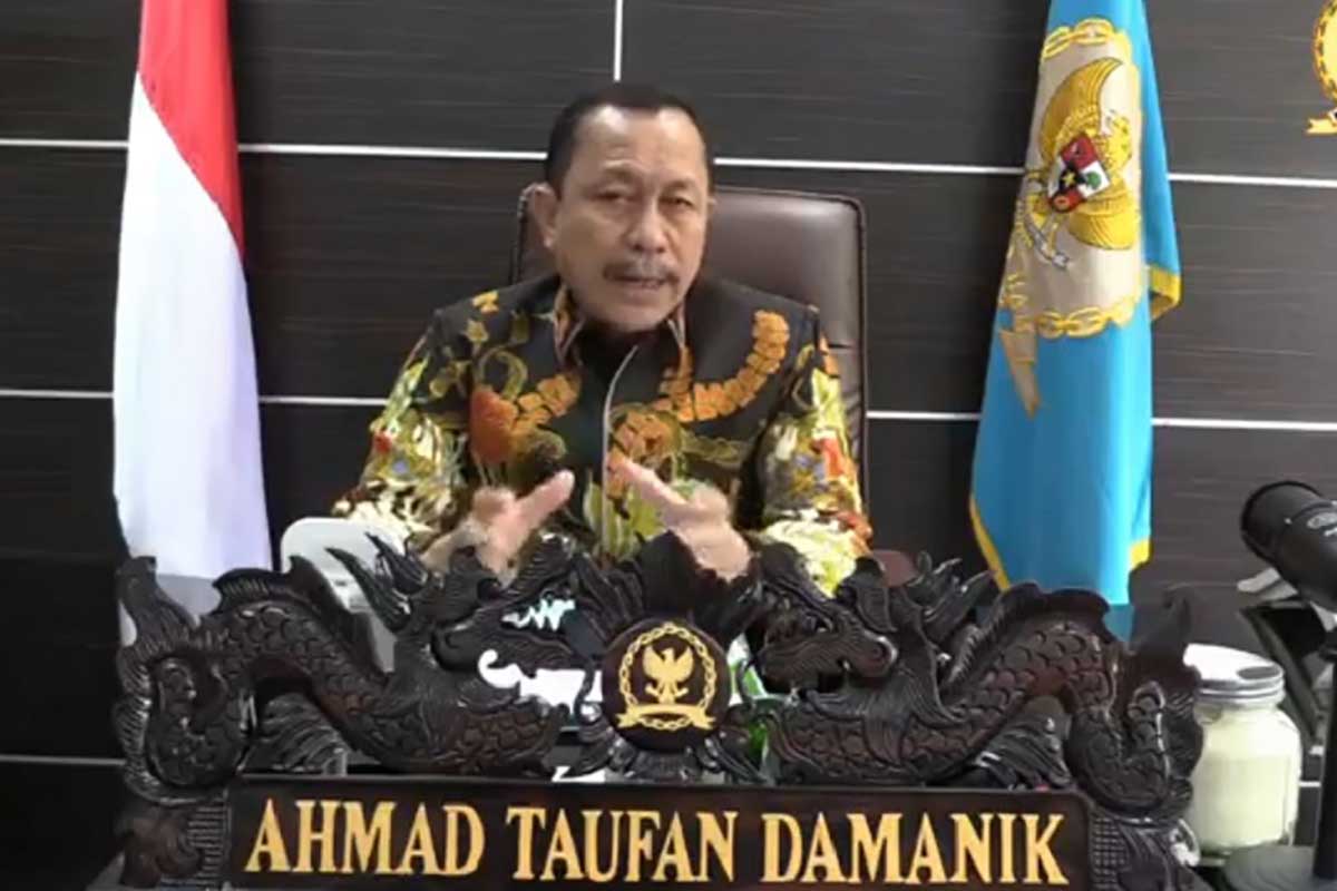 Ketua Komnas HAM Ahmad Taufan Damanik. (ist) - Temuan Komnas HAM: FS Tembak Brigadir J Dua Kali Hingga Akui Bersalah