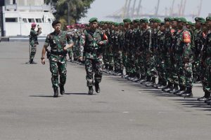 Pangdam V/Brawijaya Pimpin Upacara Pemberangkatan Satgas Yonif 511/DY