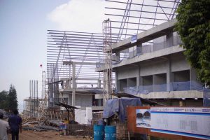 Pembangunan pasar induk Among Tani Batu. (ist) - DPRD Berharap Bangunan Pasar Induk Batu Tak Seperti Pasar Sayur