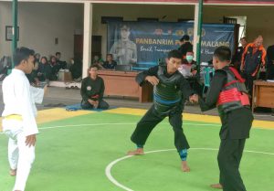 pembukaan kompetisi pencak silat kapolres malang cup 2022