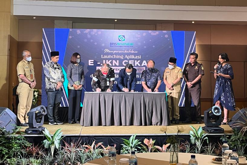 proses penandatangan nota kesepahaman antara universitas di kota malang dengan bpjs kesehatan malang