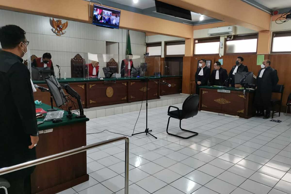 Proses persidangan di Pengadilan Negeri Malang. (ist) - JPU Tetap Bersikukuh Julianto Bersalah