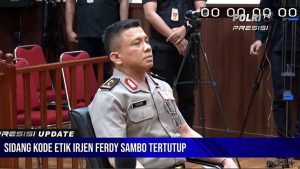 Sidang etik Ferdy Sambo. (ist) - Sidang Etik Irjen FS Hadirkan 15 Saksi Termasuk Bharada E