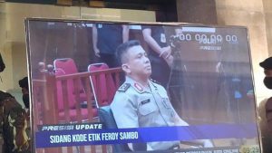 Sidang etik Irjen Ferdy Sambo. (ist) - Irjen FS Tulis Surat Permintaan Maaf dan Menyesal Bunuh Brigadir J