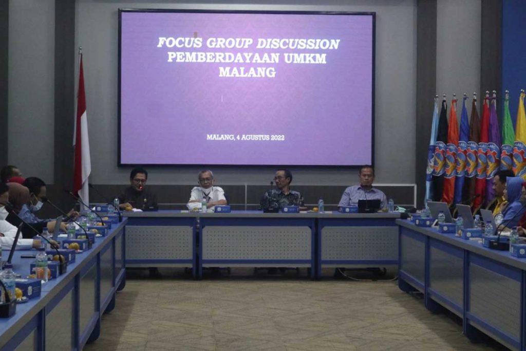 Suasana FGD Pemberdayaan UMKM di Polinema. (ist) - Polinema Kolaborasi Forkopimda Berdayakan UMKM