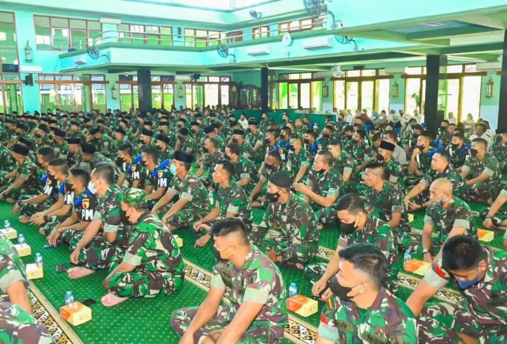 tahun baru islam jajaran kodam vbrawijaya menggelar reringatan tahun baru islam 1444 h