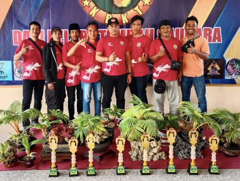 tim bonsai kelapa sakera pamekasan borong piala 1