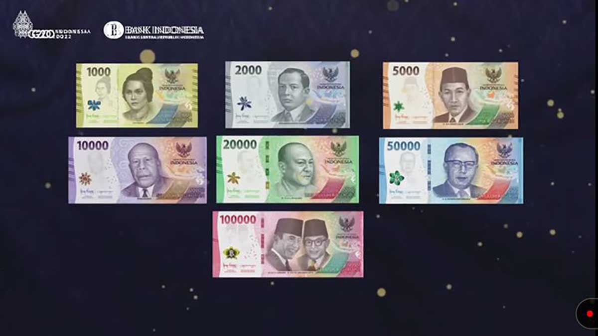 Uang rupiah baru emisi 2022. (ist) - BI Hilangkan Tiga Nol di Uang Baru, Bukan Redenominasi