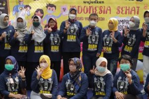 wali kota dan wawali batu saat menghadiri kick off bian 2022. ist.