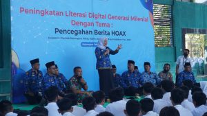 bupati anna pada acara sosialisasi literasi digital