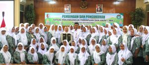 dp3akb bojonegoro kukuhkan satgas perlindungan perempuan dan anak