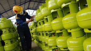 Gas elpiji 3kg. (ist) - Pemerintah Uji Coba Program Konversi Elpiji ke Kompor Listrik